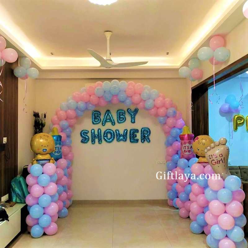 baby shower balloon decorations